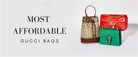 how much money is a gucci bag|most affordable gucci bag.